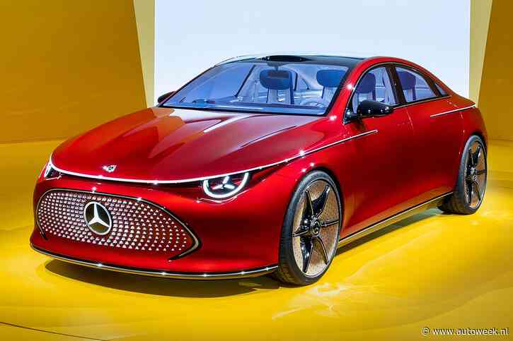 Meredes Benz Concept CLA: aalgladde sedan met 750 kilometer bereik