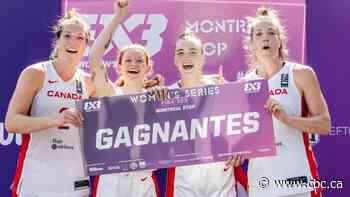 Canadian women's 3x3 team wins Montreal final for 3rd FIBA title on home soil