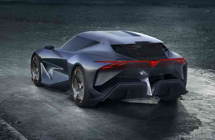Cupra DarkRebel, een elektrische shooting brake