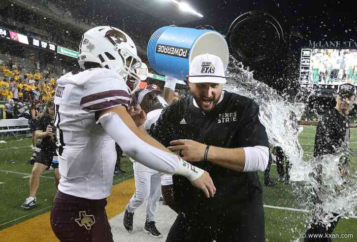 Texas State stuns Baylor 42-31 for first-ever win over Power 5 program