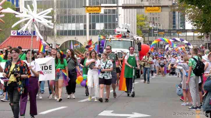 LGBTQ2S+ community, allies call for more support to address hate as Calgary Pride Parade returns to downtown core