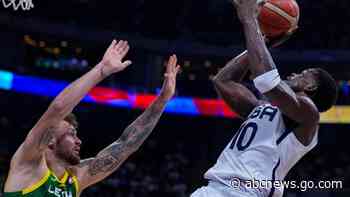 US falls to Lithuania at Basketball World Cup but still qualifies for Paris Olympics