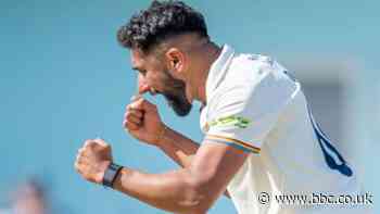 County Championship: Anuj Dal takes five-for for Derbyshire at Scarborough