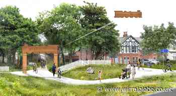 Work begins on improved Wirral Way entrance in West Kirby