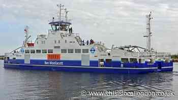 Woolwich ferry suspended due to ‘unsafe’ weather