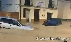 Un mort et deux disparus: les impressionnantes images des pluies torrentielles en Espagne