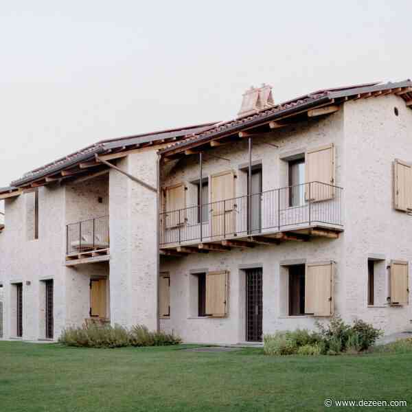 Jonathan Tuckey Design restores and extends traditional stone farmstead in Italy
