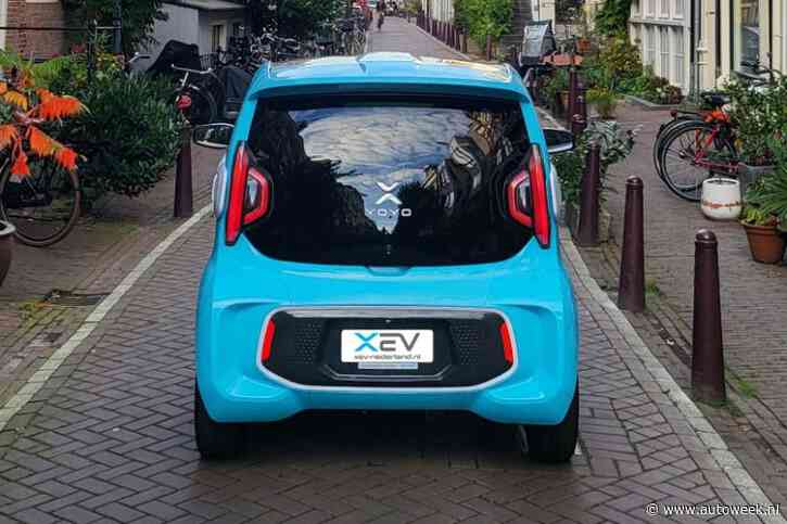 XEV Yoyo: elektrische stadsrakker met wisselbare accu voor Nederland