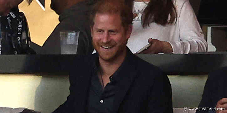 Prince Harry Catches Lionel Messi & Inter Miami's Soccer Match Against LA Galaxy (Pics)