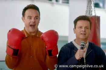 Ant and Dec fight back in Rocky-inspired Santander spot