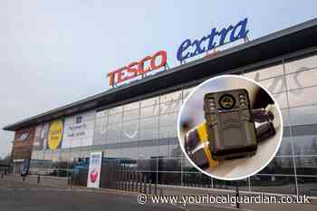 Tesco staff offered body cameras after rise in crime