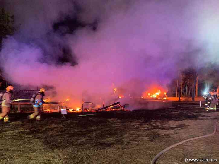 2 dogs presumed dead in house fire in eastern Travis County