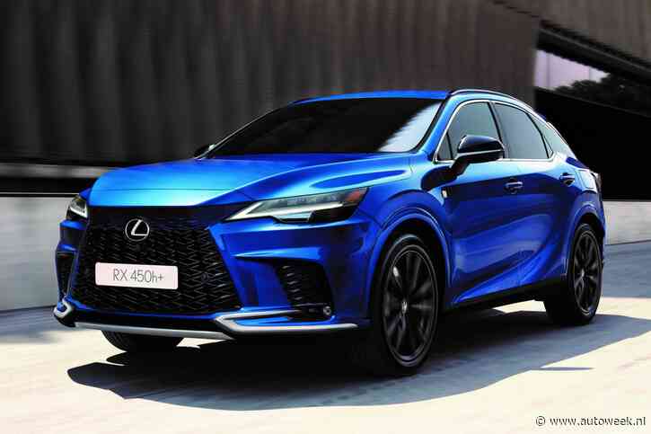 Lexus RX nu ook als sportiever uitgedoste F Sport Design
