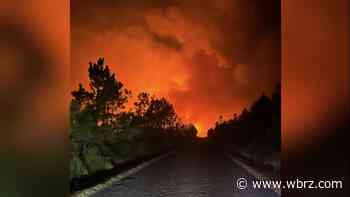 Capital area firefighters return home after assisting with wildfire in Beauregard Parish