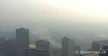 Poor air quality reported across Alberta as wildfire smoke lingers