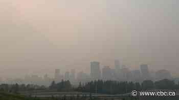 Poor air quality persists as wildfire smoke lingers over Alberta