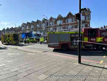 Man fighting for his life after lorry crash in Stamford Hill