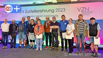 VZN und Daniel Günther ehren treue Zeitungszusteller in Kiel