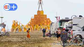 Burning Man 2023 versinkt im Schlamm - Verbrennung verschoben