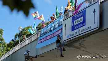 Kleben, Versenken, Abseilen – Schon vor der IAA erlebt München den Ausnahmezustand