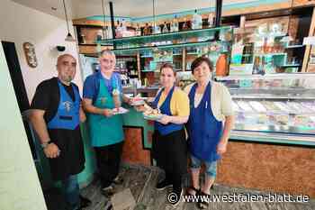 Kirchlengern: Im Eiscafé Farieri wird wieder Eis verkauft