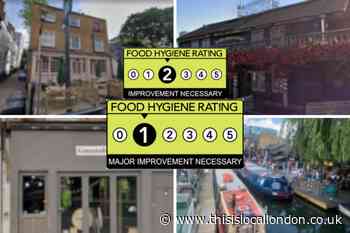 Latest Camden eateries with low food hygiene ratings revealed
