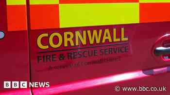 Fire crews deal with Bodmin blaze