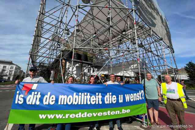 Tegenstanders vestenproject houden zoveelste actie: “We gaan zeker door tot na verkiezingen in 2024”