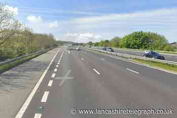 Delays on M6 after crash involving two vehicles today
