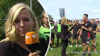 Andrea Kiewel zieht im Fernsehgarten über Rugby-Mannschaft her