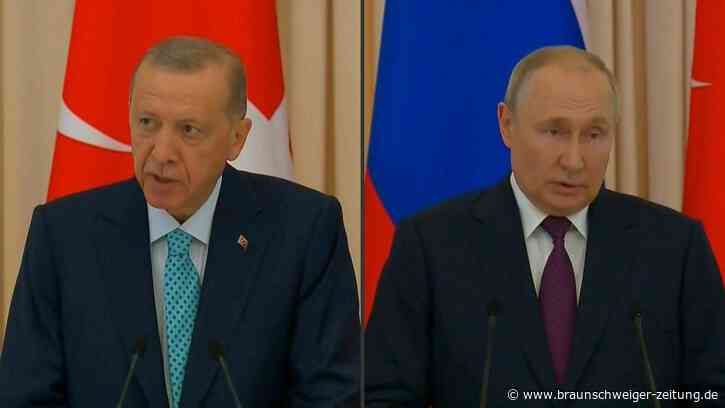 Erdogan spricht sich in Russland gegen Alternativen zu Getreideabkommen aus