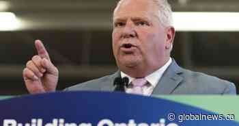 Doug Ford calls for end to Bank of Canada interest rate hikes