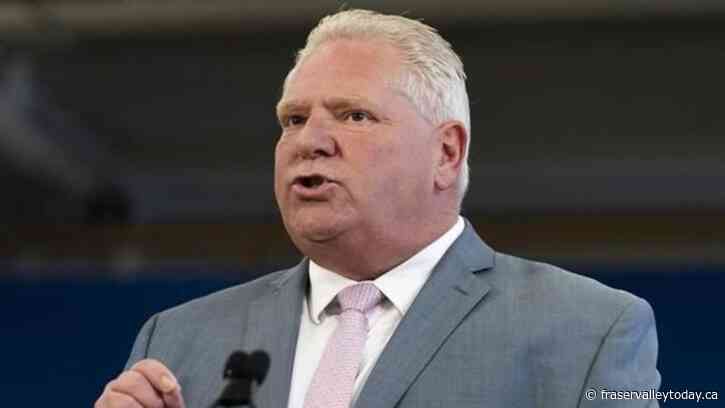 Ontario Premier Doug Ford asks Bank of Canada to halt rate hikes