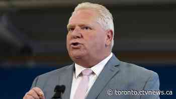 Ontario Premier Doug Ford asks Bank of Canada to halt rate hikes