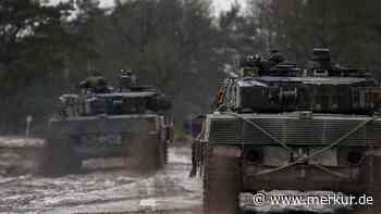 Flotte von unversehrten Leopard-Panzern: Video entlarvt Putins Propaganda-Lüge über Verluste