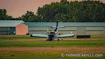 Pilot treated for minor injuries after 'hard landing' at Crystal airport Sunday