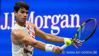 US Open: Carlos Alcaraz steht im Viertelfinale - Titelverteidiger ohne Mühe