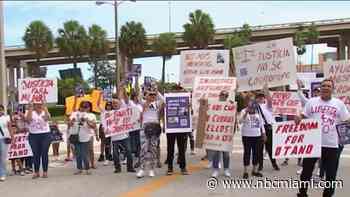 Ex-Hialeah cop's family protests guilty kidnapping verdict in homeless beating case