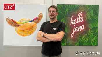 Graffiti im Jenaer Wahrzeichen