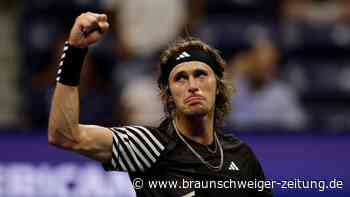 Zverev kämpft sich ins Viertelfinale bei US Open