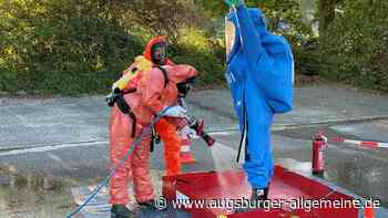 Giftiges Chlorgas tritt aus: Großeinsatz am Hallenbad Neu-Ulm