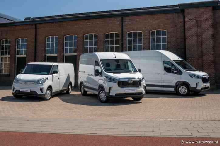 Maxus verlaagt prijzen eDeliver 3 en eDeliver 9