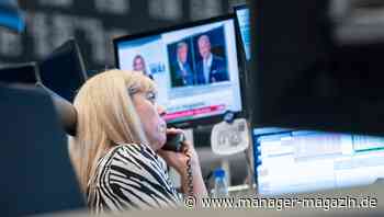 Konjunkturdaten aus China belasten den Dax, Bank-Aktien sacken ab