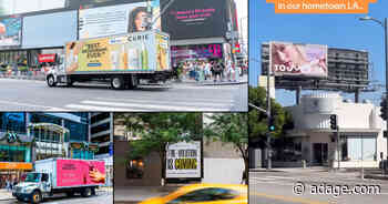 Why DTC brands are increasing out-of-home marketing