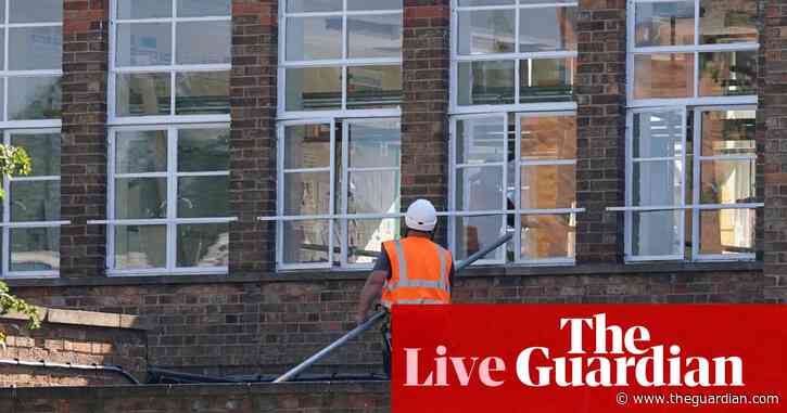 Government has adopted sticking-plaster approach to school building safety, says NAO – UK politics live