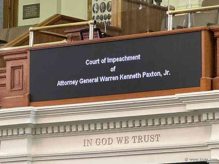 Ken Paxton impeachment trial set to start in Texas Senate