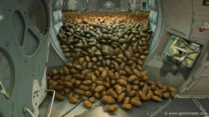 This room full of potatoes proves just how good Starfield's physics engine is