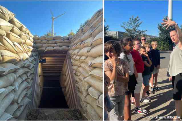 Loopgraaf dankzij Brits en Belgisch geld heropend voor toeristen en scholieren: “Nu nog centen nodig voor zandzakjes”