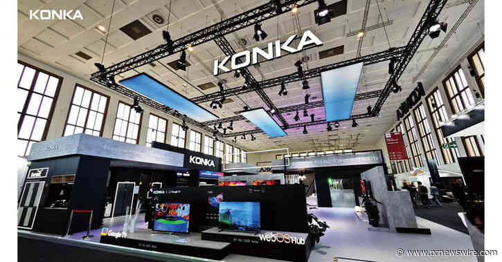 KONKA демонстрирует 43-летний опыт, представив флагманскую линейку на выставке IFA 2023