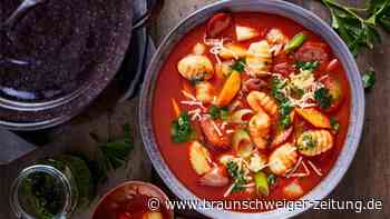 Schneller Gnocchi-Eintopf mit Kabanossi